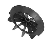 Sorandy Piccola Pala del Ventilatore del Compressore D'aria a Basso Rumore Durevole per Attrezzature Meccaniche Foro Dell'albero in Plastica da 5,9 Pollici 0,6 Pollici