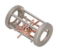 Sorandy Puzzle con Sfera a Spillo in Metallo Ragionamento Logico Giocattolo di Sblocco per gli Amanti dei Giochi Domestici in Ufficio Lega di Zinco Portatile 3 X 1,7 Pollici