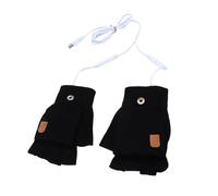 Sorandy Riscaldati USB, Caldi Mezze, Riscaldanti Plug-in Riscalda Fino a 50 ° C, Ideali per la Digitazione, il Gioco, l'ufficio, la Casa e l'uso Interno (BLACK)