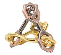 Sorandy Rompicapo Tetrametrico Puzzle in Lega Giochi per la Mente Giocattolo per Adulti Bambini, Design Ingegnoso Test di abilità Espandi la Tua Mente per Alleviare lo Stress