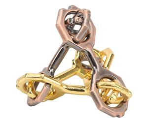 Sorandy Rompicapo Tetrametrico Puzzle in Lega Giochi per la Mente Giocattolo per Adulti Bambini, Design Ingegnoso Test di abilità Espandi la Tua Mente per Alleviare lo Stress