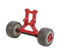 Sorandy Ruota Head Up RC, Compatibile con la Maggior Parte dei Truck RC in Scala 1/8 |Parte di Aggiornamento per stabilità Ad Alta velocità, Resistente, in Lega di Alluminio e Plastica Rinforzata