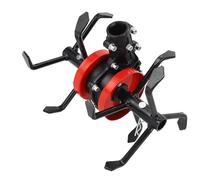 Sorandy Ruota per del Decespugliatore per Attrezzi da Giardino per Diserbo Efficace e Allentamento del Terreno Nei Giardini, Lega Resistente 10,2x5,1 Pollici