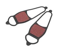 Sorandy Sabbia Grossa Inverno Antiscivolo Ghiaccio Ciaspole da Tacchetti da Trazione Ramponi Copriscarpe Durevole Design Antiscivolo per Pesca Sul Ghiaccio, Caccia, Corsa per Uomo Donna Materiale: