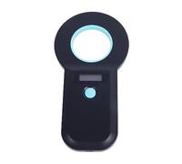 Sorandy Scanner per Tag ID Microchip per Animali Domestici, Lettore di Chip per Animali Portatile Multifunzione Efficiente e Portatile con Display Chiaro per Tag ID e Informazioni Sul