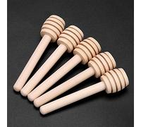Sorandy Set di 24 Bastoncini Gocciolatori per in Legno per Versare, Sciroppo D'acero e Altro Ancora, Gadget da in Legno per Alimenti Naturali Al 100% (8 cm)
