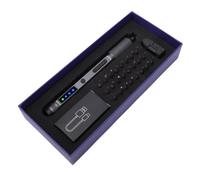 Sorandy Set di Cacciaviti Elettrici, Cacciavite di Precisione 24 in 1 con 3 Livelli di Torsione Regolabili e Strumento di Riparazione Ricaricabile con Luce LED per Smartphone, Tablet,