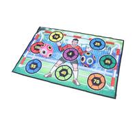 Sorandy Set di Giochi per Bambini per Bambini, Gol di Calcio in Flanella, Ganci Adesivi, Corde e Pompa dell'Aria per Il Gioco da Cortile Esterno Interno, Ideale per Ragazzi di 3-8 Anni