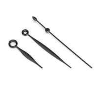 Sorandy Set Lancette per Orologio T41, Aghi di Ricambio Premium per Ore, Minuti e Secondi, Aghi per Orologi Neri Argento, Ideali per i Professionisti della Riparazione di Movimenti e