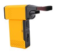 Sorandy Soffiatore a Batteria 130000 Giri/min con Kit di Pulizia, Spolverino Elettrico, Mini Soffiatore Regolabile con Doppia Batteria da 2500 MAh, Ideale per Spolverare la Pulizia 'auto (YELLOW)