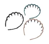 Sorandy Sorandy Fascia per Capelli, Fascia per Capelli Ondulati in Plastica, Accessorio per la Testa Reversibile su Due Lati con Denti Antiscivolo, Ideale per Donne, Ragazze, Matrimoni e
