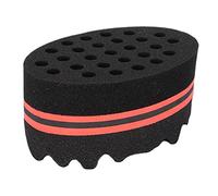 Sorandy Spazzola per Capelli in Spugna Guanto in Spugna Arricciacapelli con Fori Grandi per Riccioli Uomo e Donna, Comodo Usare per Capelli Corti e Ricci, Pettine a Spirale in Schiuma Portatile