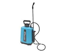 Sorandy Spruzzatore Elettrico Portatile, Maestri da Giardino Montato Sulle Spalle con 3 Ugelli per Annaffiare i Fiori Che Spruzzano Medicinali e Altro Ancora (BLUE)