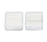 Sorandy Strisce Autoadesive per Ciglia Impermeabili, 80 Pezzi, Riutilizzabili, Facile Applicazione per Ciglia Finte, Colore Nero e Trasparente