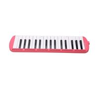 Sorandy Strumento Musicale Compatto Melodica a 32 Tasti per L'apprendimento dello Stile Pianoforte per Principianti con Borsa e Panno per Tutte le età Blu (PINK)