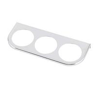 Sorandy Supporto per Manometro Triplo da 52 Mm Staffa di Montaggio Durevole Sul Cruscotto Dell'Auto per Misuratore di Temperatura del Gas di Scarico, Misuratore di Tensione, di Turbocompressore, per