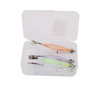Sorandy Swimbait Versatili Che Imitano le Vere Prede Occhi 3D Ami Spinati Confezione da 4 per Pescatori D'acqua Dolce (4PCS)