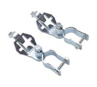 Sorandy T Post Cancello Cerniera Kit, Compatibile con Standard Metallo T | Ferro zincato, oscillazione di oltre 200 gradi, occhi incernierati da 5/8 o 3/4 pollici, ferramenta per cancelli per
