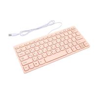 Sorandy Tastiera Russa con 78 Tasti, Plug and Play Ergonomica | USB cablato, funzionamento silenzioso, compatibile con i sistemi Windows e macOS