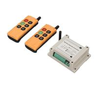 Sorandy Telecomando Wireless DC12V 6CH | Kit Relè Interruttore Luce LED 433 MHz, Ricevitore Trasmettitore Radio 6 Tasti con Carico 10A Alta Sensibilità