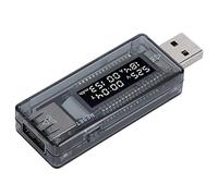 Sorandy Tester di Alimentazione USB Voltmetro Amperometro Compatto per Misurare le Prestazioni di Ricarica USB Compatibile con Caricabatterie Rapidi 1 unità