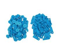 Sorandy TPU Ear for Livestock, Durable and Safe (No word blue (100 pieces))