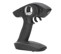 Sorandy Trasmettitore e Ricevitore Radio RC a 7 Canali, Trasmettitore Telecomando 2.4G, Ricevitore Display LCD con Controllo della velocità Fisso e Promemoria Batteria Scarica, Ideale per Auto e