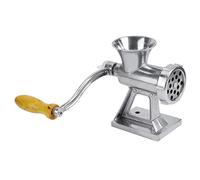 Sorandy Tritacarne Manuale Tritacarne Ergonomico a Manovella in Lega di Alluminio Resistente, Macinatrice Liscia per Carne di Maiale, Manzo, Pollo, Agnello, 6,1x2,6" Presa di Alimentazione