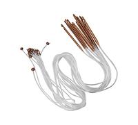 Sorandy Uncinetti in bambù di Alta qualità in Set da 12 Pezzi, Ideali per Realizzare Scialli, Maglioni, Federe, Tubo con Uncino Tunisino per Far Scorrere Facilmente il Filato, Regalo Perfetto per