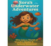 Sora's Underwater Adventures: Mermaid coloring book for preschool children ages 3-12