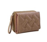 SoraVise Portafoglio Compatto Con Ricamo Donna | ricamo floreale, cuore, piccolo, adatto a borsa
