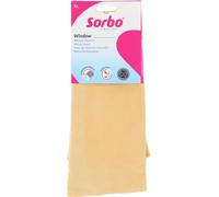 Sorbo Pelle di camoscio naturale XL - 38 x 59 cm - in vera pelle di pecora - ad alta potenza - per pulizia senza aloni - per vetro, specchio, auto - Morbido, durevole e riutilizzabile