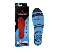 SORBOTHANE Solette Full Strike, 41, ammortizzanti per scarpe da calcio, corsa o camminata, riducono i plantari per fascite plantare, supporto per tallone e sollievo dal dolore all'arco, blu