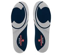 Sorbothane - Solette Sorbo Pro per uomo e donna, ammortizzanti, antibatteriche, protezione durante lo sport e l'attività, taglia 5 - 6, 5 UK, 38-40 EU, grigio/rosso