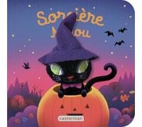 Sorcière miaou: Livre marionnette pour bébé - dès 3 mois