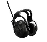 Sordin LEFT/RIGHT CO Pro Med Protezione acustica elettronica con radio FM integrata e padiglioni auricolari anatomici per uso professionale.