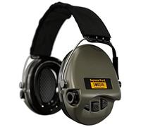 Sordin Pro-X Protezioni acustiche a capsula 75302-X/BT-G-S - EN 352 - Cuscino in gel, Nastro in tessuto & capsule verdi