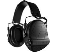 Sordin T2 Cuffie antirumore - Protezione acustica conforme alle norme militari con archetto in pelle - attiva ed elettronica