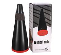 Sordina per tromba - ABS Cork 17,5 x 6,5 cm | Silenziatore dritto | Whisper Tone Control | Smorzatore acustico per strumenti in ottone per allenamento in studio di prova a casa