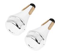 Sordina per tromba da 2 pezzi: sordina in plastica per esercitarsi con la