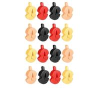 Sordina per violino da 16 pezzi con foro singolo per tutti i violini Design piccolo e compatto accessori violino per principianti(Multicolor)