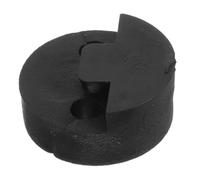 Sordina per Violino Nera B26 in Gomma per Pratica Silenziosa | Riduce il Suono, Si Aggancia al Ponticello tra Due Corde Centrali, Interassi 50mm e 52mm