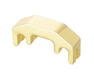 Sordina professionale per violino, silenziatore per pratica, sordina per violino in metallo pesante accessori per violino (Color : Gold)