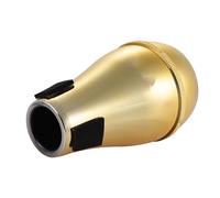 Sordina Silenziosa per Trombone in ABS, Leggera Dorata per Pratica | Mantiene il timbro originale dello strumento, adatta a principianti e professionisti, pratica compatta per sessioni