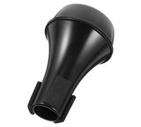 Sordine per Tromba Mini in ABS, Silenziatore per Pratica | Nero 10x6x6cm, Leggero per Studenti e Lezioni, Riduce il Rumore in Casa