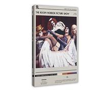 SORECI Poster del film The Rocky Horror su tela, decorazione artistica da parete per soggiorno, camera da letto, decorazione con cornice, 30 x 45 cm