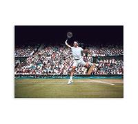 SORECI Poster motivazionale di Roger Federer, poster su tela, decorazione artistica da parete per soggiorno, camera da letto, decorazione senza cornice, 50 x 75 cm