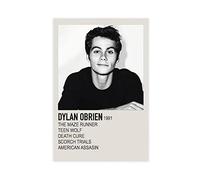 SORECI Poster su tela con l'attore Dylan O'Brien, decorazione artistica da parete per soggiorno, camera da letto, decorazione senza cornice, 30 x 45 cm