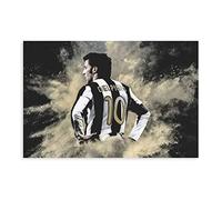 SORECI Poster su tela di Del Piero, decorazione artistica da parete per soggiorno e camera da letto, senza cornice, 30 x 45 cm