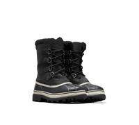 Sorel - Doposci caldi e isolanti - Caribou M Black/Dark Stone per Uomo in Pelle - Taglia 8 US - Nero